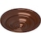 Ekena Millwork Classic Ceiling Medallion (Fits Canopies up to 4 1/8"), Hand-Painted Copper Penny, 13 1/4"OD x 1/2"P CM13CLCPS - alternate 4